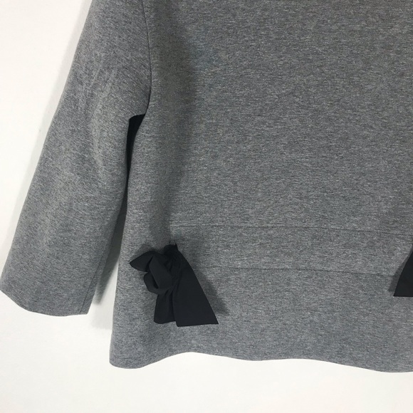 Lafayette 148 grey jacket with bows - Picture 4 of 8